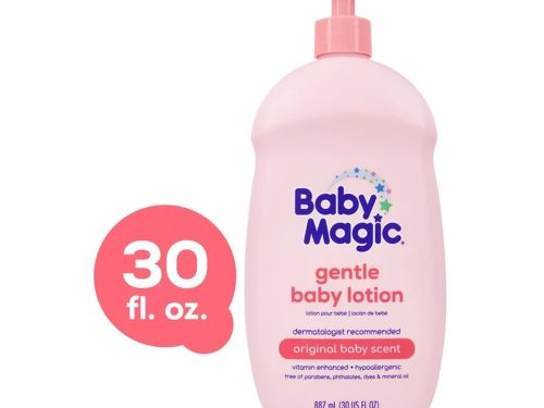 Baby Magic Gentle Baby Lotion, Original Baby Scent, Hypoallergenic, 30 oz
