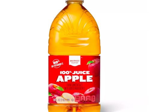 100 Percent Apple Juice - 64 fl oz Bottle