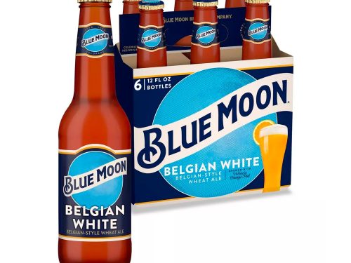 Blue Moon Belgian White Wheat Ale Beer - 6pk_12 fl oz Bottles