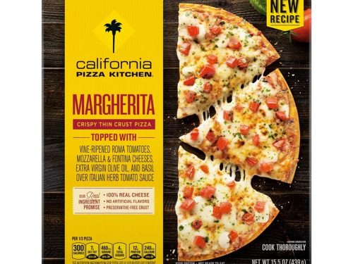 California Pizza Kitchen Margherita, Crispy Thin Crust Pizza, 15.5 oz (Frozen)