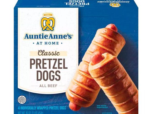 Classic All Beef Frozen Pretzel Dogs - 4ct_16oz