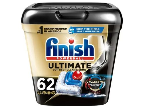 Finish Ultimate Dishwasher Detergent- 62 Count - Dishwashing Tablets - Dish Tabs