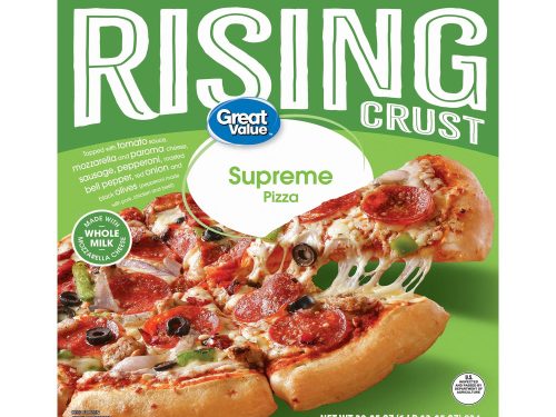Great Value Rising Crust Frozen Pizza, Supreme