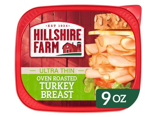 Hillshire Farm Sliced Oven Roasted Turkey Breast Deli Lunch Meat, 9 oz