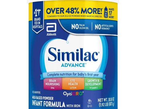 Similac® Advance®_ Powder Baby Formula with Iron, DHA, Lutein, 30.8-oz Value Can