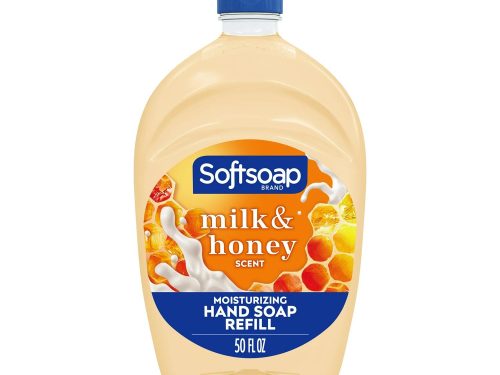 Softsoap Moisturizing Liquid Hand Soap Refill, Milk & Golden Honey Scent, 50 oz