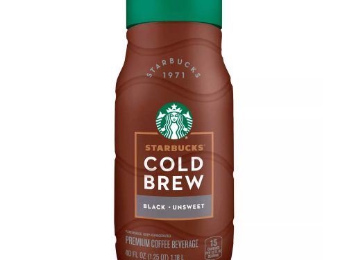 Starbucks Black Unsweetened Cold Brew Coffee - 40 fl oz