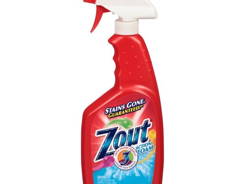 Zout Laundry Stain Remover, Foam Action, Triple Enzyme, 22 oz