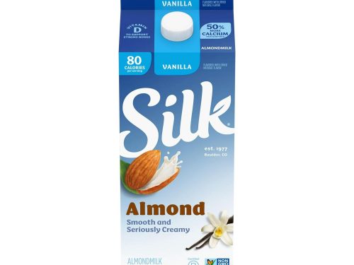Silk Dairy Free, Gluten Free, Vanilla Almond Milk, 64 fl oz Half Gallon