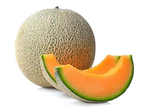 Cantaloupe Melon Fresh Organic Cut